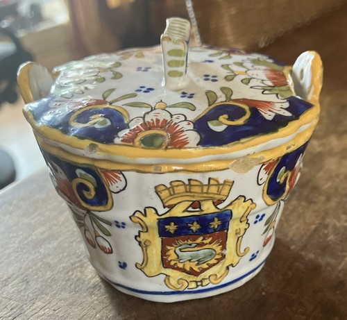 Antique french painted - antique, faience