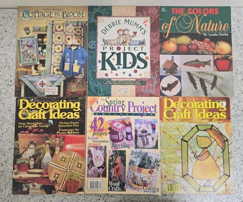 Lot crafting magazines - 6,