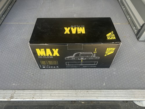 Aspen max flow low - max, profile