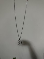 Knuckle Duster Necklace Y2K Grunge Punk One Size Fits All 