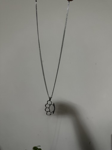 Knuckle duster necklace y2k - knuckle,