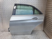 MERCEDES E CLASS DOOR REAR LEFT 792 SILVER W212 2013