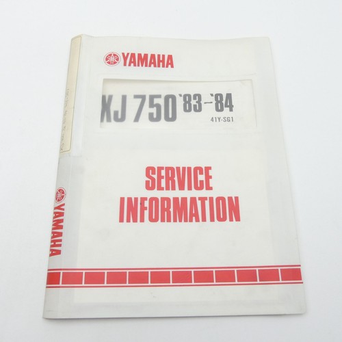 Genuine yamaha 750 service - genuine,
