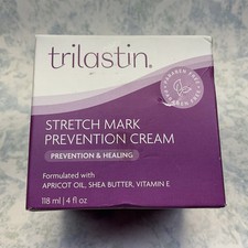 TriLASTIN Maternity Stretch Mark Prevention  & Healing Cream 4oz - New