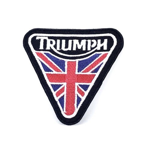 Triumph with union jack - union, black