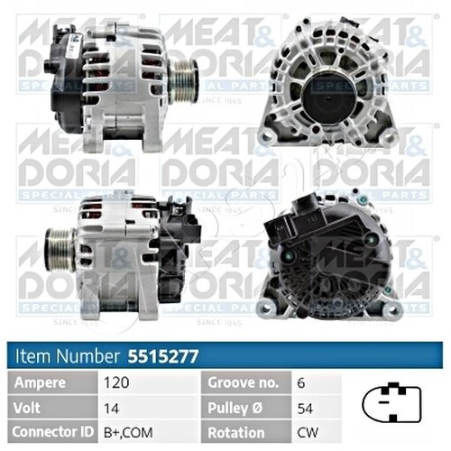 Alternator fits ford fiesta - fits, vi