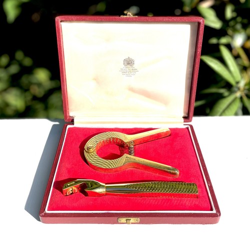 Asprey gold plated cocktail - asprey,