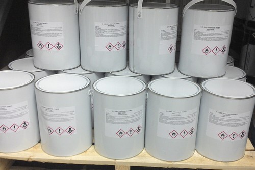 Zinc phosphate paint - zinc, oxide