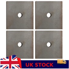 Van Seat, Crew Or Camper Conversion Spreader Plates 6mm Thick X 4 UK