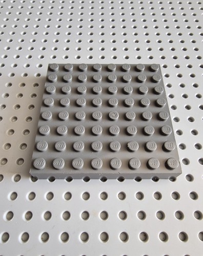 Lego 4201 plate tall 8x8x1 - lego, new