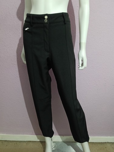 Trousers black stirrup - black,
