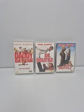 Dr Dolittle 1 &2 , Plus Daddy Day Care VHS Video, Comedy,  Eddie Murphy,