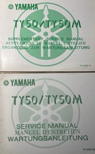 YAMAHA TY50 / TY50M - ORIGINAL SERVICE MANUAL + SUPPLEMENTARY SERVICE MANUAL