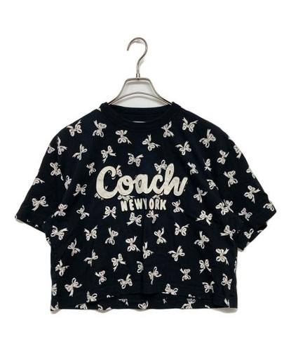 Coach bow print cropped - print,