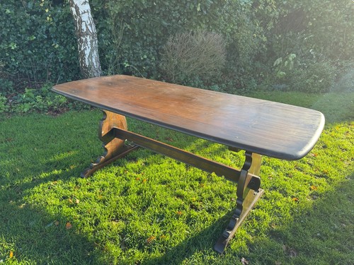 Ercol refectory dining table - refectory,