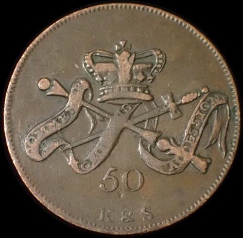 Medalet 1809 george - uk, iii
