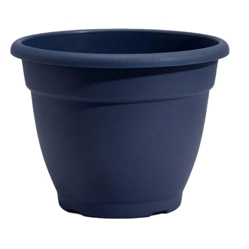 Round plastic plant - plastic, pot