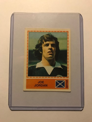 Joe jordan scotland panini - joe,