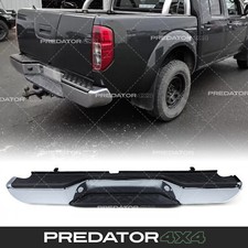 BLACK & CHROME REAR BUMPER