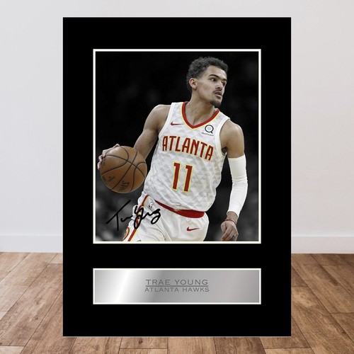 Trae young basketball signed - basketball,