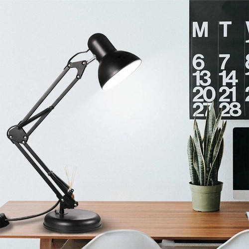 Desk lamp swing arm - swing, adjustable