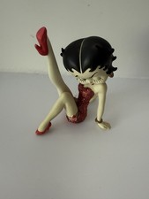 BETTY BOOP Sitting Red Glitter