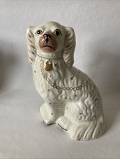 Antique Staffordshire China Dog Collectible Victorian