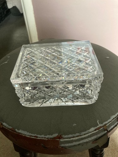 Vintage cut crystal glass - cut,