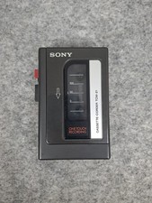 Vintage Sony Cassette-Corder TCM-21 Portable Cassette Player Earphone Plug in 