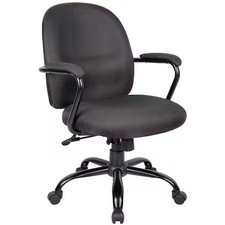 Executive Chair, Fabric Black