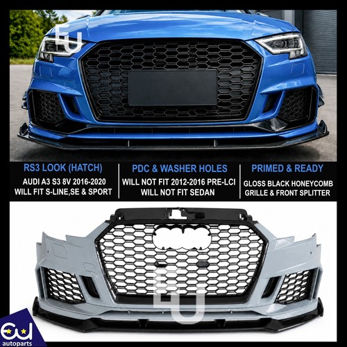 Front bumper rs3 style look - rs3,