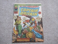Captain Britain Marvel Comic #
