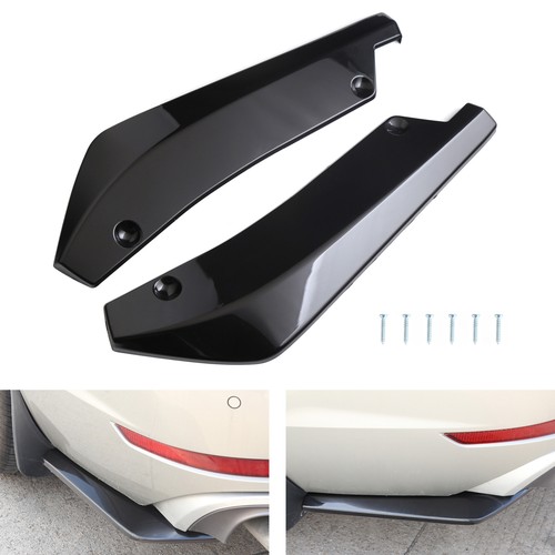 Gloss black car rear - 2x,