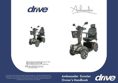 Drive mobility scooter - drive,