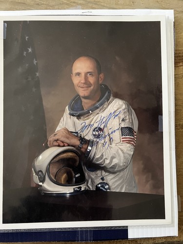 Tom stafford signed apollo - stafford,