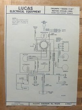 Original LUCAS Triumph Radio