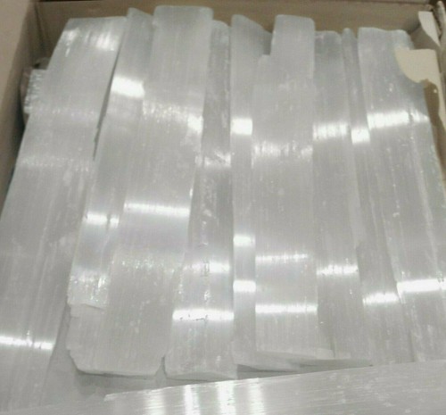 Lot lbs selenite logs - lbs,