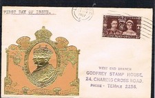 GB GVI 1937 coronation FDC