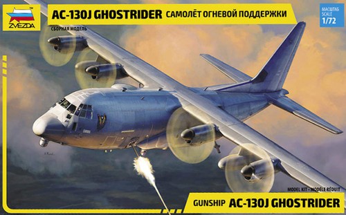 Zvezda 130j ghostrider - zvezda, ac-130j