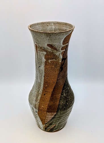 Studio art pottery vase - studio,