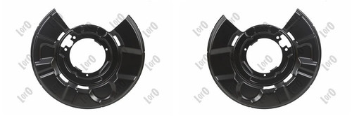Rear left and - rear,