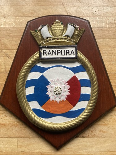 Ships crest hms ranpura - ships,