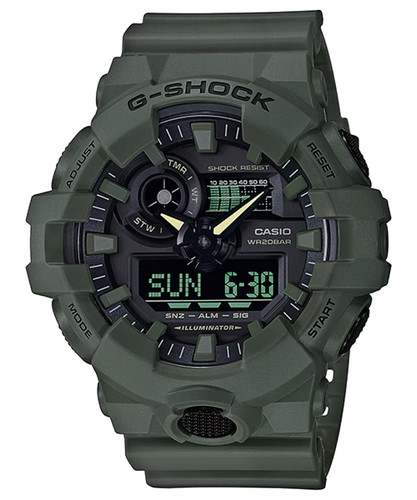 Casio shock analog digital - g-shock, analog/digital