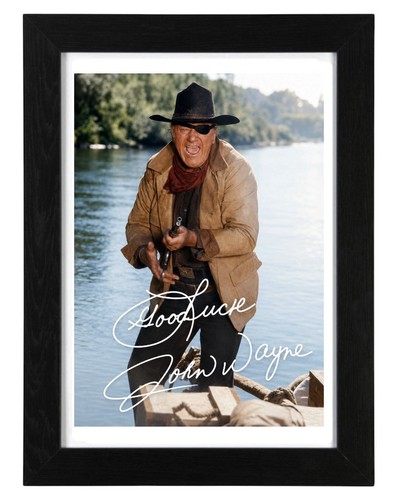 John wayne signed - john, autograph