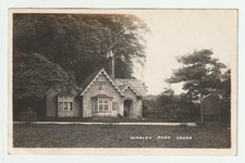 Warley Park Lodge, real photo postcard, 1910, Smethwick, Sandwell, Black Country