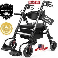 Heavy Duty Rollator Walker for