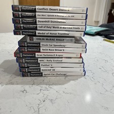 Job Lot bundle of 13 x Games Bundle Mixed PS2   War,Star Wars,NASCAR etc 