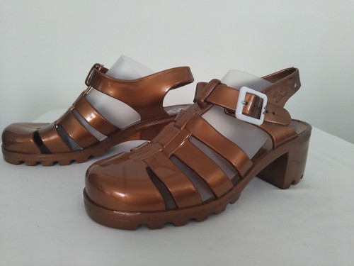 Juju copper heeled jelly - juju, shoes
