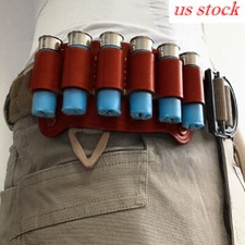 Leather 6 Round 12 Gauge Ammo