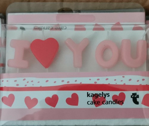 Love you cake topper - love,